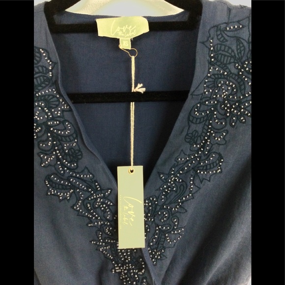 - Love The Label For Anthropologie Ruffled Dress - Picture 3 of 11